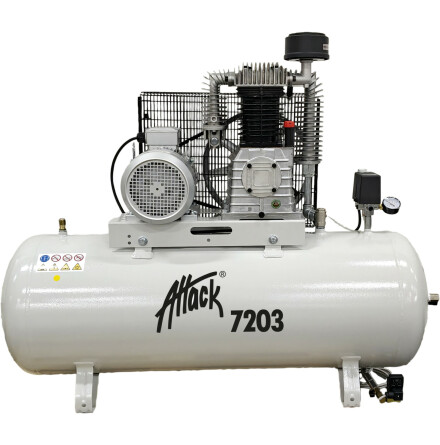 INDUSTRIKOMPRESSOR 7,5HK 200L