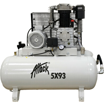 INDUSTRIKOMPRESSOR 5,5HK 2x90L