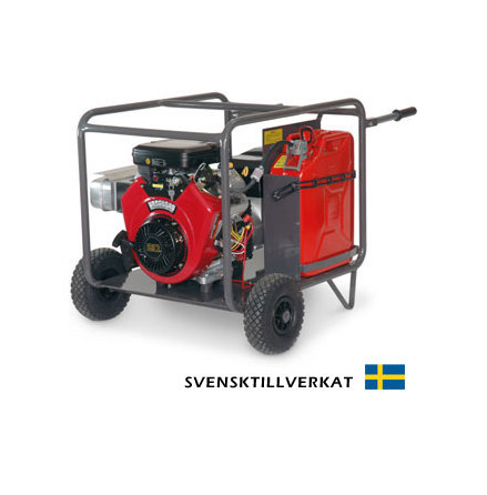 Bensinelverk KVM V 10000E inkl. hjulsats