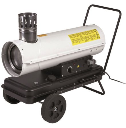 Dieselkanon 20kW med skorsten