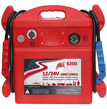 BOOSTER ATTACK 6200 12/24 VOLT